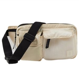 Free People Courtside Cargo Sling Bag Fanny Pack Cream NWOT